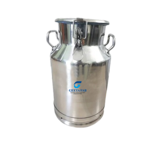 Stainless-Steel-Locking Milk Can